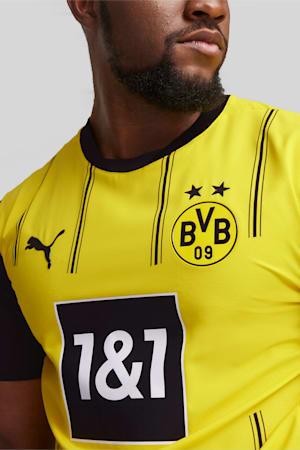 Borussia Dortmund 24/25 Authentic Home Jersey Men, Faster Yellow-PUMA Black, extralarge-GBR