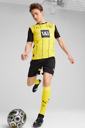 Borussia Dortmund 24/25 Home Jersey Men, Faster Yellow-PUMA Black, extralarge-GBR
