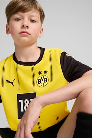Borussia Dortmund 24/25 Home Jersey Youth, Faster Yellow-PUMA Black, extralarge-GBR