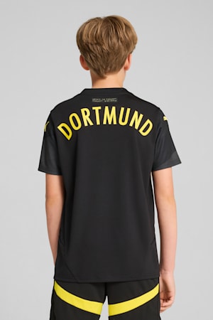 Borussia Dortmund 24/25 Away Jersey Youth, PUMA Black-Faster Yellow, extralarge-GBR