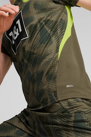 Borussia Dortmund 24/25 Goalkeeper Short Sleeve Jersey Men, Olive Drab-Myrtle, extralarge-GBR