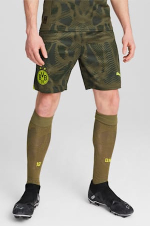 Borussia Dortmund 24/25 Goalkeeper Shorts Men, Olive Drab-Myrtle, extralarge-GBR