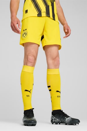 Borussia Dortmund 24/25 Shorts Men, Faster Yellow-PUMA Black, extralarge-GBR