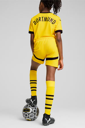 Borussia Dortmund 24/25 Shorts Youth, Faster Yellow-PUMA Black, extralarge-GBR