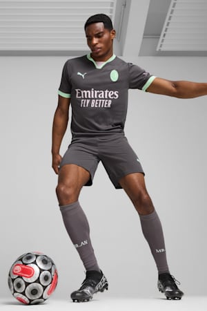 AC Milan 24/25 Third Jersey Men, Shadow Gray-Fresh Mint, extralarge-GBR