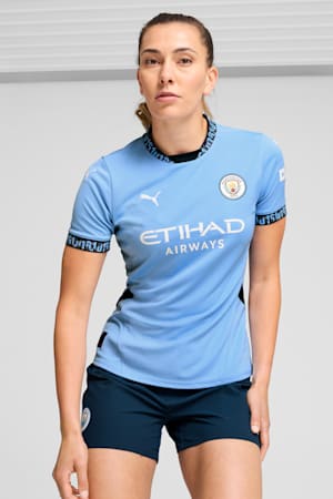 Manchester City 24/25 Home Jersey Women, Team Light Blue-Marine Blue, extralarge-GBR