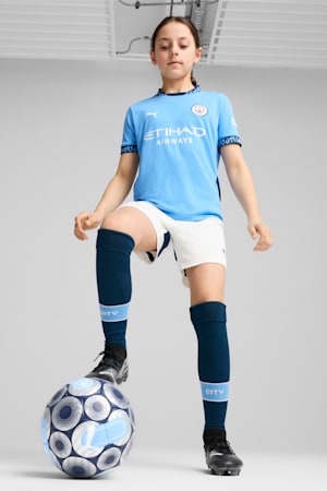 Manchester City 24/25 Home Jersey Youth, Team Light Blue-Marine Blue, extralarge-GBR