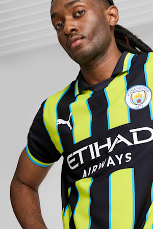 Manchester City 24/25 Authentic Away Jersey Men, New Navy-Yellow Glow, extralarge-GBR