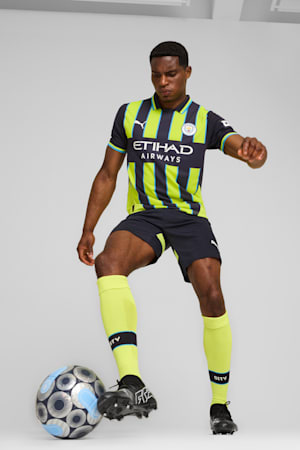 Manchester City 24/25 Away Jersey Men, New Navy-Yellow Glow, extralarge-GBR