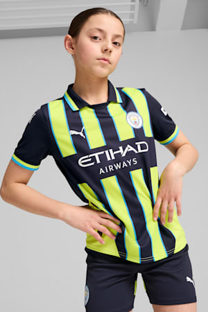 Manchester City 24/25 Away Jersey Youth, New Navy-Yellow Glow, extralarge-GBR