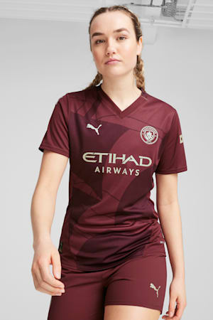 Manchester City 24/25 Third Jersey Women, Dark Jasper, extralarge-GBR