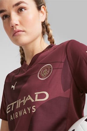 Manchester City 24/25 Third Jersey Women, Dark Jasper, extralarge-GBR