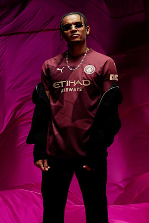 Manchester City 24/25 Third Jersey Youth, Dark Jasper, extralarge-GBR