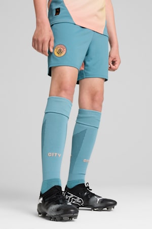 Manchester City 24/25 Shorts Youth, Bold Blue-Poppy Pink, extralarge-GBR