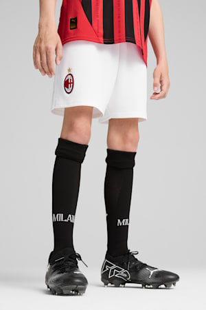 AC Milan 24/25 Shorts Youth, PUMA White-For All Time Red, extralarge-GBR