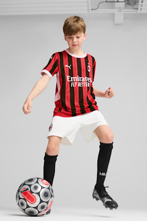 AC Milan 24/25 Shorts Youth, PUMA White-For All Time Red, extralarge-GBR