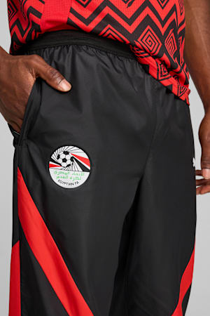 Egypt Pre-match Woven Pants Men, PUMA Black-PUMA Red, extralarge-GBR