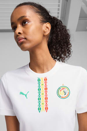 Senegal 2025 Home Jersey Women, PUMA White-Sport Green, extralarge-GBR
