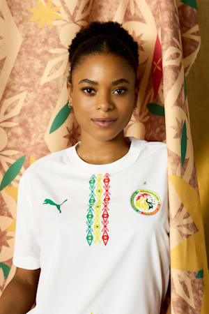 Senegal 2025 Home Jersey Women, PUMA White-Sport Green, extralarge-GBR