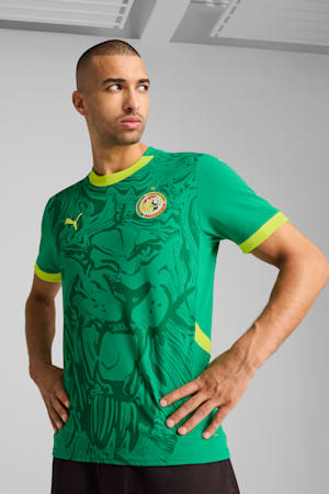 Senegal 2025 Away Jersey Men, Sport Green-Electric Lime, extralarge-GBR