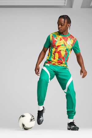 Senegal 2025 Pre-match Jersey Men, Sport Green-Faster Yellow-PUMA Red, extralarge-GBR