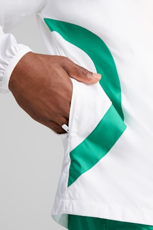 Senegal 2025 Pre-match Woven Jacket Men, PUMA White-Sport Green, extralarge-GBR