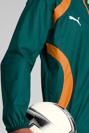 Ivory Coast 2025 Pre-match Woven Jacket Men, Dark Myrtle-Rickie Orange, extralarge-GBR