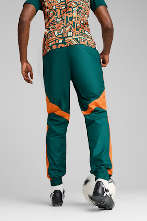 Ivory Coast 2025 Pre-match Woven Pants Men, Dark Myrtle-Rickie Orange, extralarge-GBR