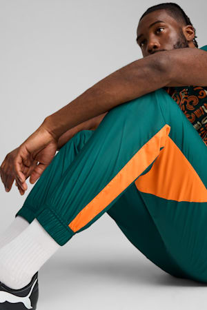 Ivory Coast 2025 Pre-match Woven Pants Men, Dark Myrtle-Rickie Orange, extralarge-GBR
