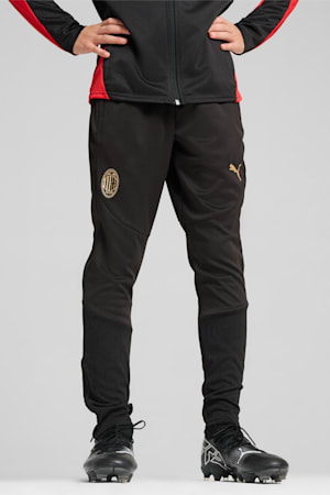 AC Milan Training Pants Youth, PUMA Black-For All Time Red, extralarge-GBR