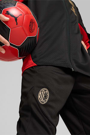 AC Milan Training Pants Youth, PUMA Black-For All Time Red, extralarge-GBR