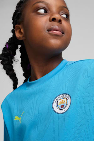Manchester City Training Jersey Youth, Magic Blue-Yellow Glow, extralarge-GBR