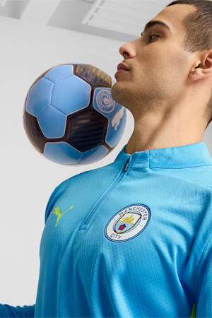 Manchester City Quarter-Zip Training Top Men, Magic Blue-Yellow Glow, extralarge-GBR