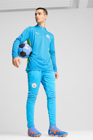 Manchester City Quarter-Zip Training Top Men, Magic Blue-Yellow Glow, extralarge-GBR