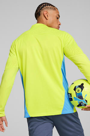 Manchester City Quarter-Zip Training Top Men, Yellow Glow-Magic Blue, extralarge-GBR
