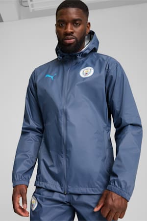 Manchester City All-Weather Training Jacket Men, Inky Blue-Magic Blue, extralarge-GBR