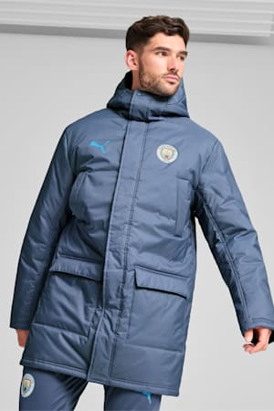 Manchester City Winter Jacket Men, Inky Blue-Magic Blue, extralarge-GBR