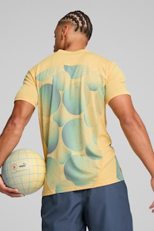 Manchester City Pre-match Short Sleeve Jersey Men, Flaxen-Bold Blue, extralarge-GBR