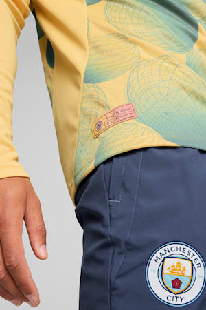 Manchester City Pre-match Quarter-Zip Top Men, Flaxen-Bold Blue, extralarge-GBR