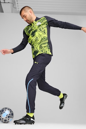 Manchester City Pre-match Woven Pants Men, New Navy-Yellow Glow, extralarge-GBR