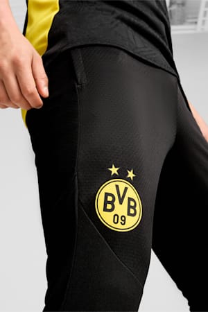 Borussia Dortmund Training Pants Men, PUMA Black-Faster Yellow, extralarge-GBR