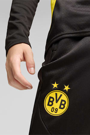 Borussia Dortmund Training Pants Youth, PUMA Black-Faster Yellow, extralarge-GBR