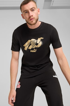 AC Milan ftblCULTURE Tee Men, PUMA Black-PUMA Gold, extralarge-GBR