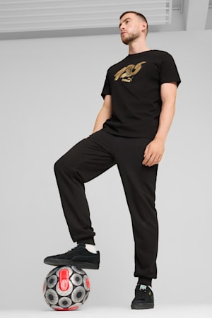 AC Milan ftblCULTURE Tee Men, PUMA Black-PUMA Gold, extralarge-GBR