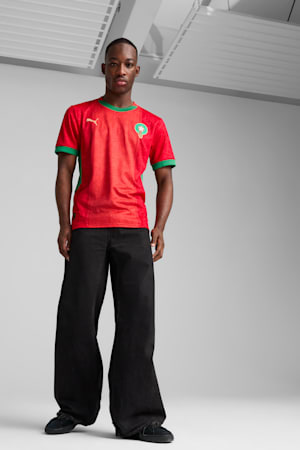 Morocco 2025 Home Jersey Men, PUMA Red-Archive Green, extralarge-GBR
