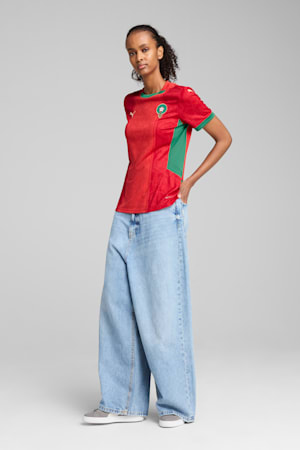 Morocco 2025 Home Jersey Women, PUMA Red-Archive Green, extralarge-GBR