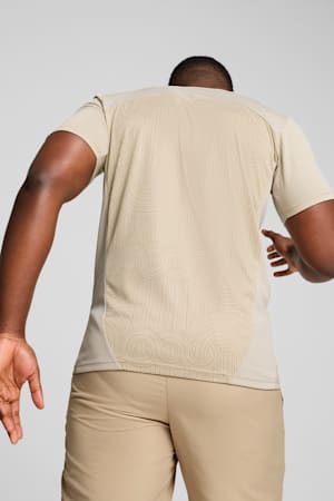 AC Milan Pre-match Short Sleeve Jersey Men, Putty-Prairie Tan, extralarge-GBR