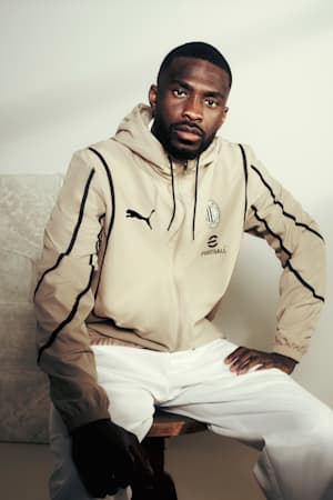 AC Milan Pre-match Woven Jacket Men, Prairie Tan-PUMA Black, extralarge-GBR