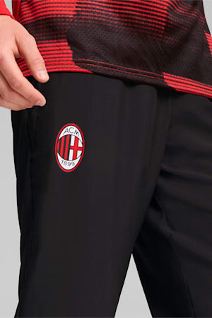 AC Milan Pre-match Woven Pants Men, PUMA Black-For All Time Red, extralarge-GBR