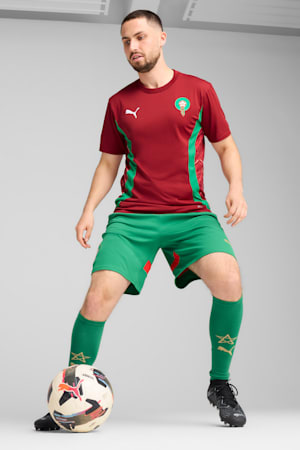 Morocco Pre-match Jersey Men, Intense Red-Archive Green, extralarge-GBR
